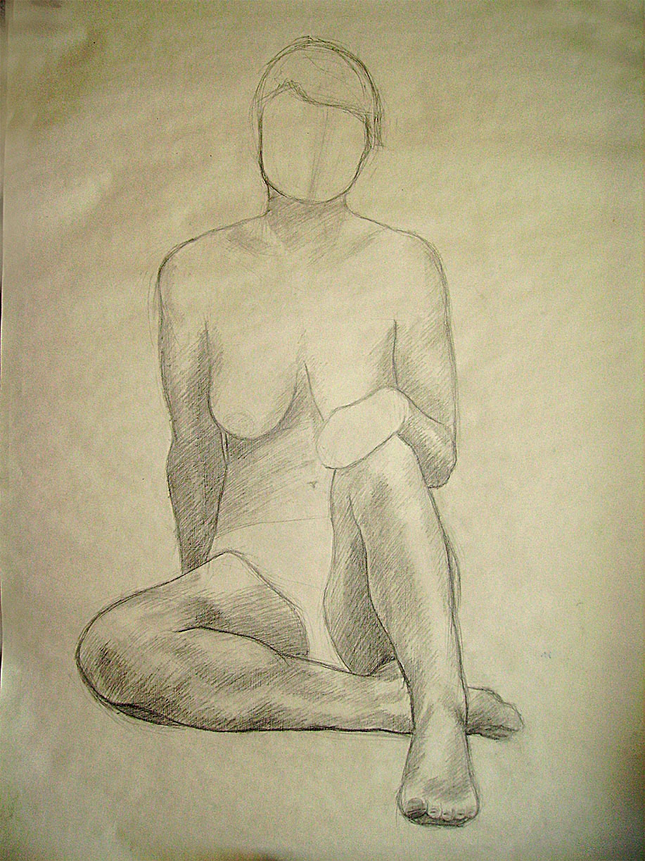 Akt - skica